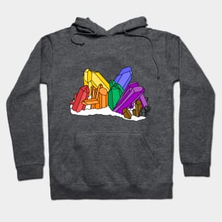 Rainbow Crystal Hoodie